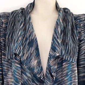 NIC+ZOE Sweaters - NIC + ZOE BLUE SPACE DYE OPEN SWEATER CARDIGAN M NIC+ZOE Sweaters - NIC + ZOE BLUE SPACE DYE OPEN SWEATER CARDIGAN M